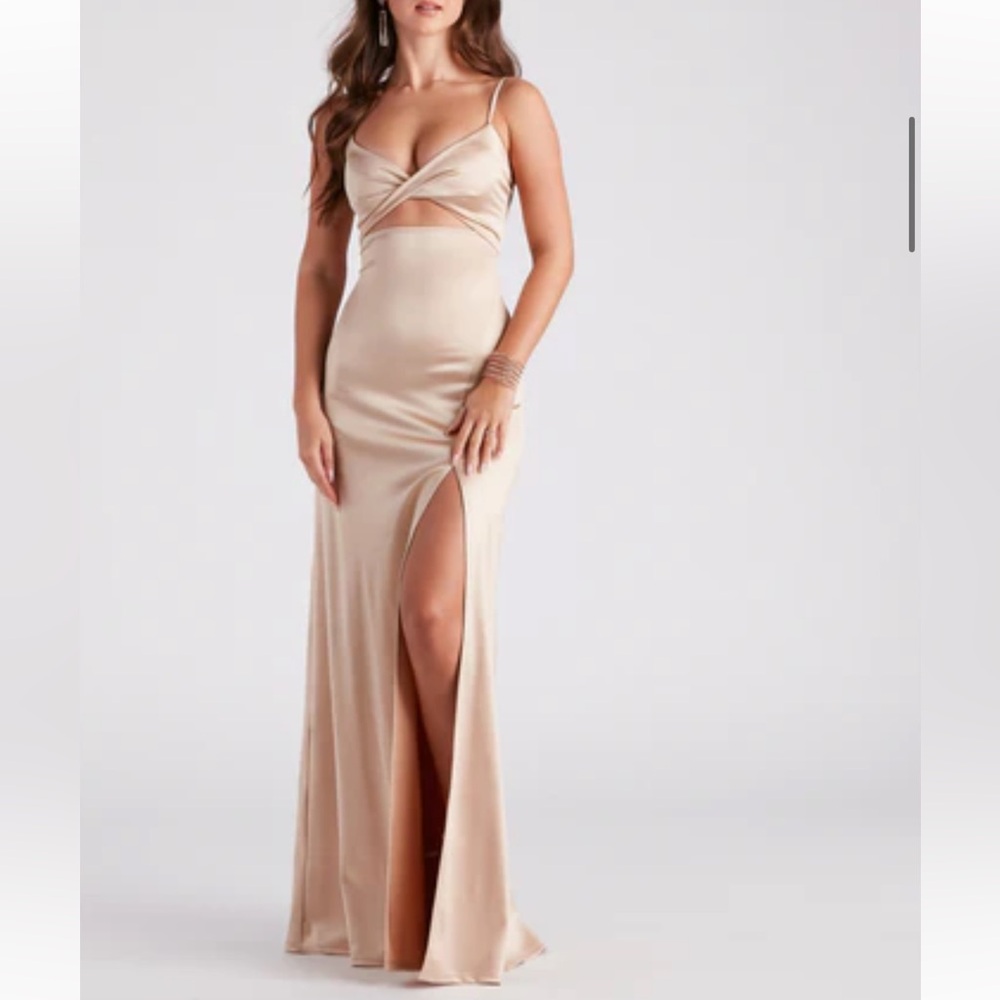 Windsor xs gold dress